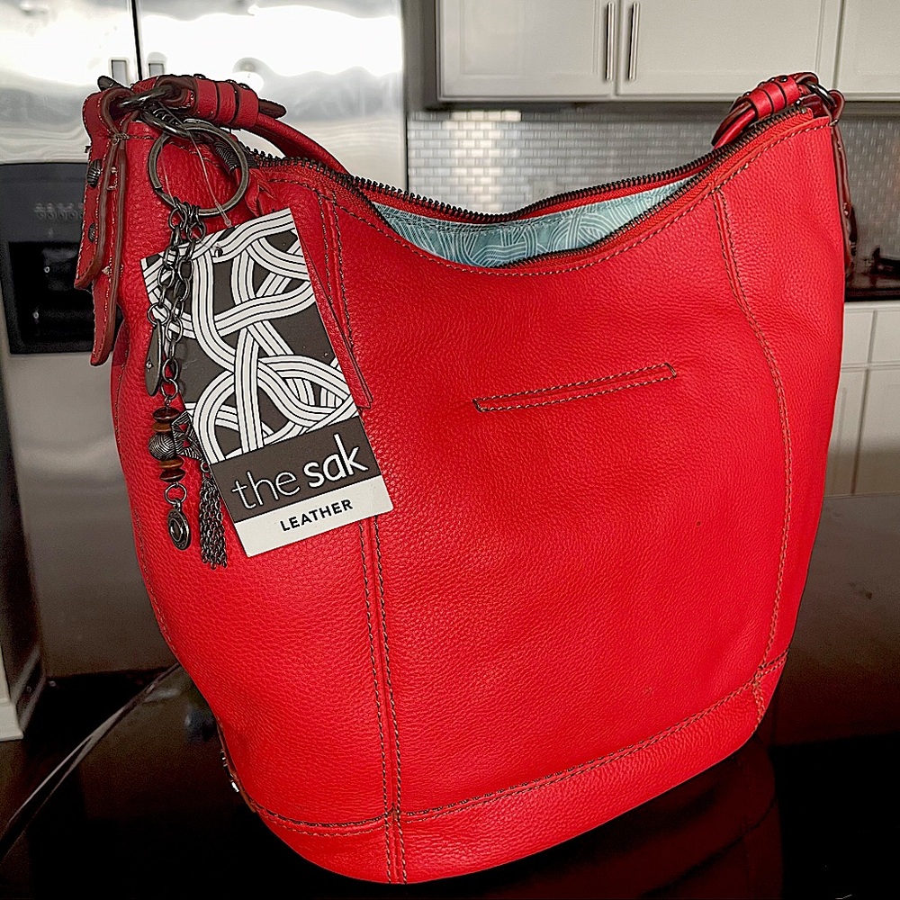 The Sak Sequoia Leather Hobo Bag